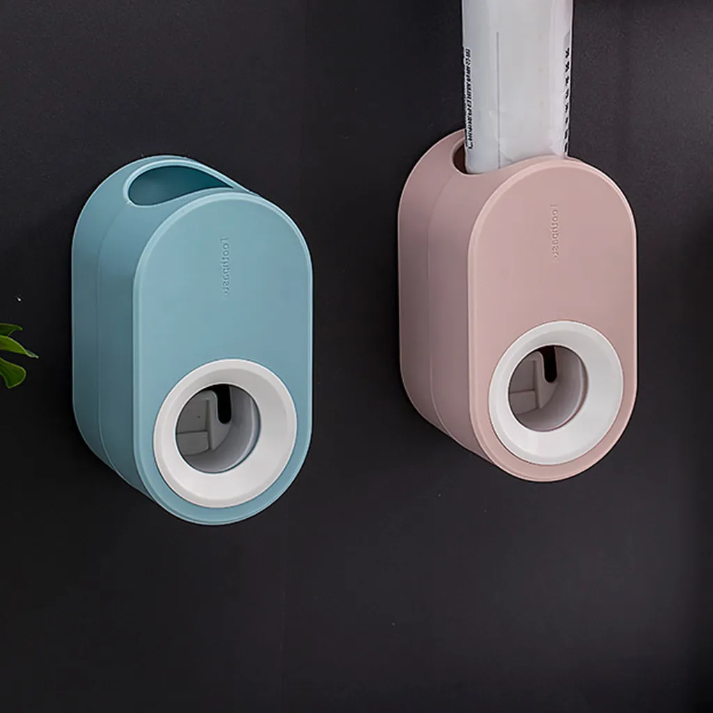 Wall Mount Automatic Toothpaste Dispenser Squeezer Dispenser White image 5