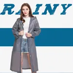 Adults Rain Ponchos Reusable Long Waterproof Raincoats with Hood  image 2