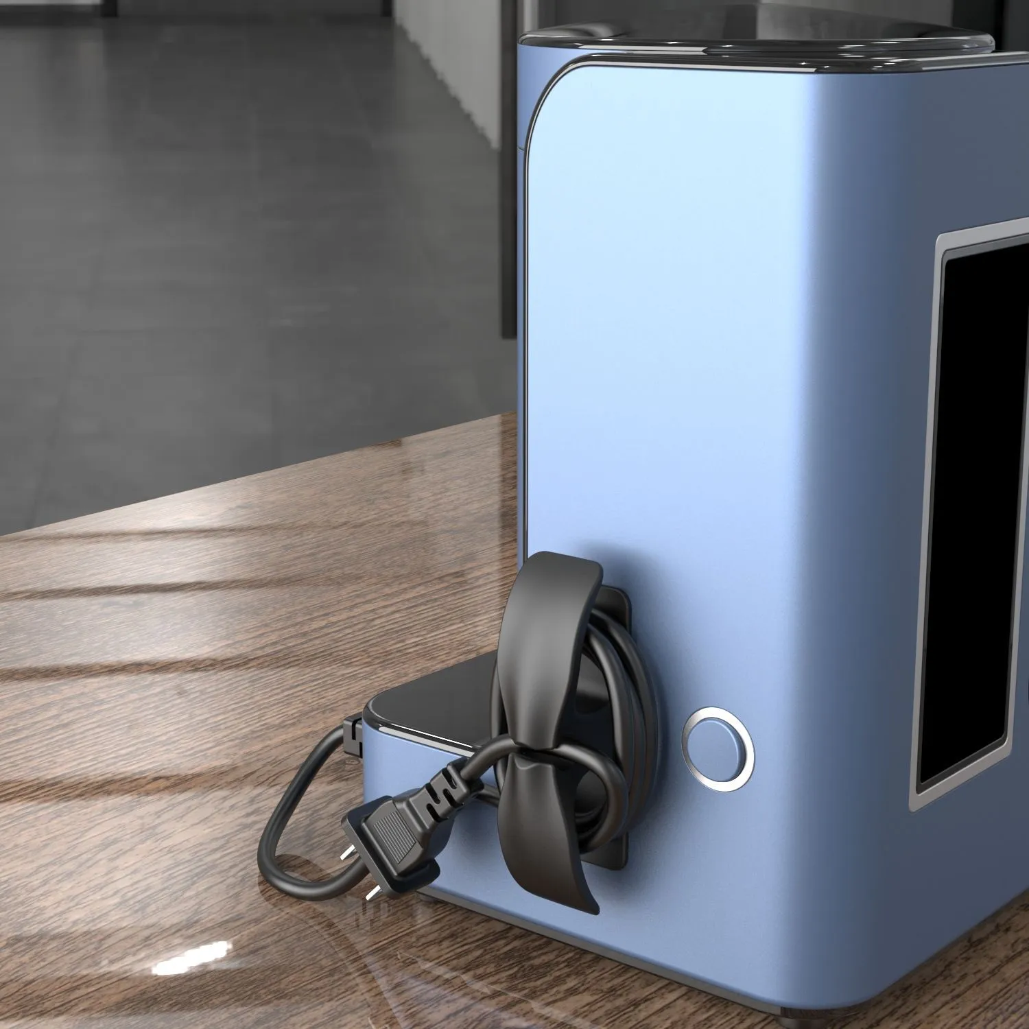 2-pack Cord Organizer Can be Used for Wire Organizers that Stick to Kitchen Utensils Grey image 5