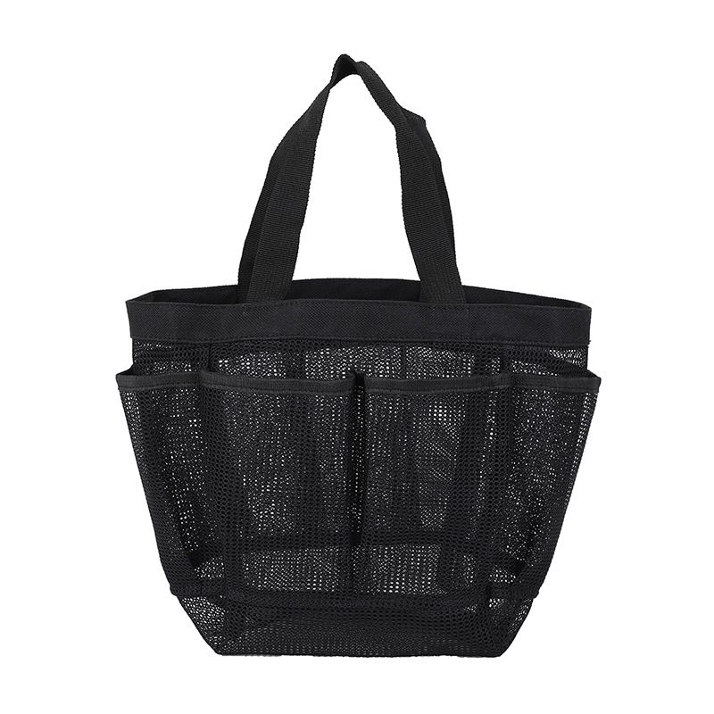 

Mesh Shower Caddy Tote, Large Shower Caddy Basket Portable, Quick Dry Hanging Toiletry Bag, 8 Storage Pocket Handle Bath Organizer for College Dorm Ro