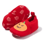 Halloween Baby Glow In The Dark Pumpkin Print Prewalker Shoes  image 5
