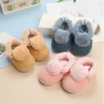 Baby & Toddler Solid Color Furry Prewalker Shoes  image 2