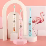 3-16Y Toddlers Kids Sonic Electric Toothbrush Cartoon Automatic Teeth Brush Teeth Cleaning Oral Care  image 2