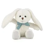 Lindo conejito de peluche, juguetes de animales de peluche, conejo de orejas largas, muñecas de juguete de 12,6 pulgadas Blanco