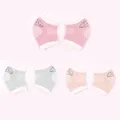 3-Pairs 100% Cotton Baby Knee Pads for Crawling Anti-Slip Knee Unisex Baby Toddlers Kneepads  image 1