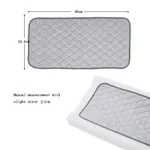 Baby Changing Mat Washable Reusable Waterproof Changing Pad Liners Portable Diaper Changer Mat for Home Travel Outdoor  image 2