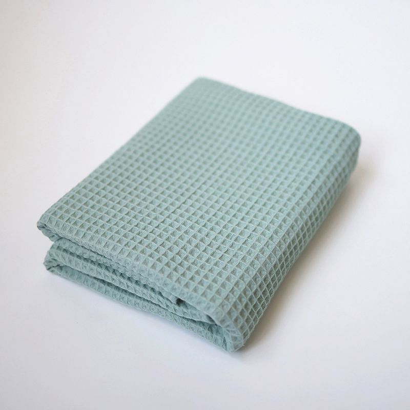 

100% Cotton Baby Waffle Blankets Soft Breathable Comfortable Swaddling Receiving Sleep Blankets