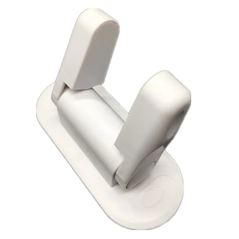 2-pack Childproof Door Lever Lock 3M Adhesive Kids Safety Door Lock Prevents Toddlers From Opening Doors  big image 1
