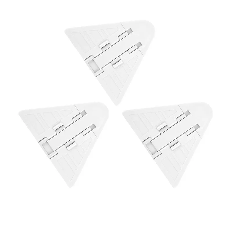 3-pack Sliding Door Window Lock No Drill Child Proof Security Locks for Baby Kids Safety White image 2