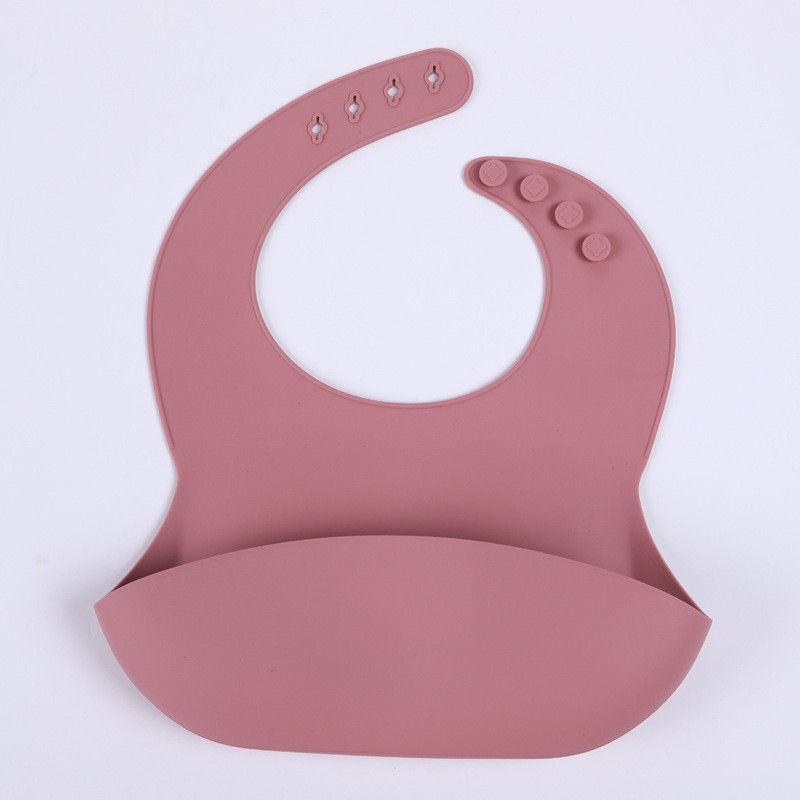 Bavoirs Imperméables En Silicone Pour Bébé Bavoirs Réglables Super Doux