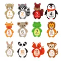 12-pack Animal Design Baby Monthly Milestone Stickers  image 5