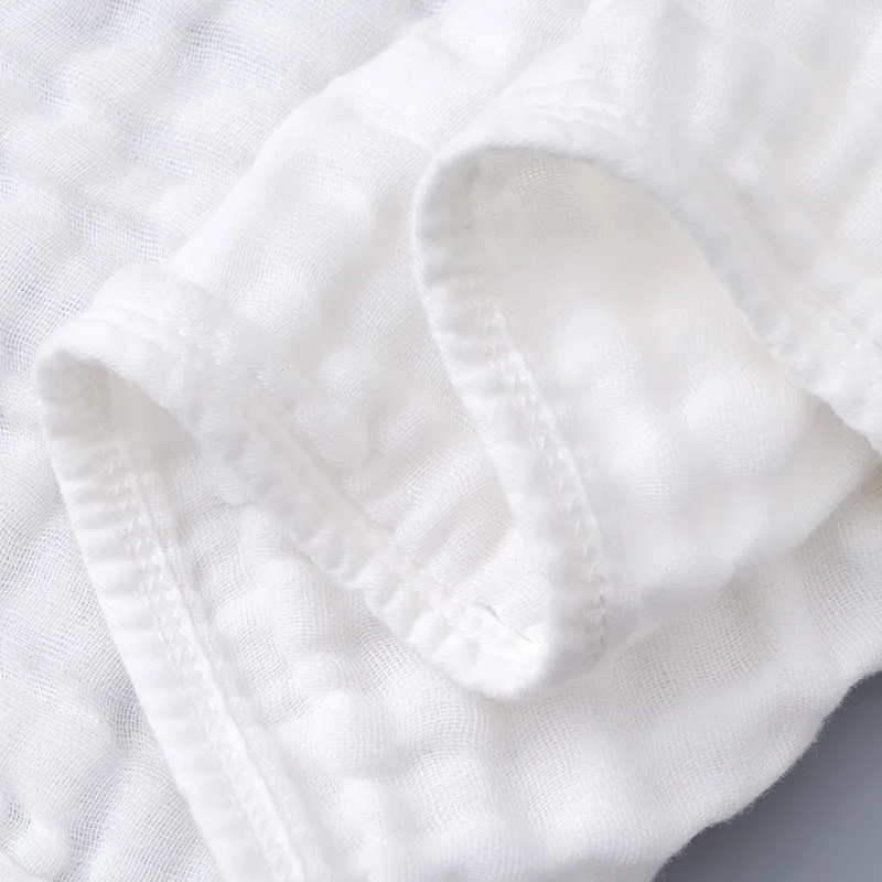 100% Cotton Baby Towels Muslin Baby Bath Towel Infant Towels for Newborn Boy Girl 6 Layers Ultra Soft Cotton Toddler Towels for Baby's Delicate Skin big image 3