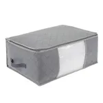 1 stück/3 stücke faltbare staubdichte aufbewahrung schuhkarton waschbare aufbewahrungsbox  image 2