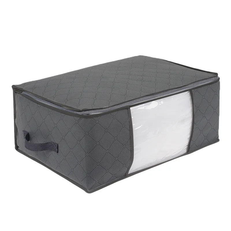 1pc/3pcs Foldable Dustproof Storage Shoe Box Washable Storage Box Grey