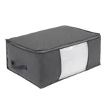 1 stück/3 stücke faltbare staubdichte aufbewahrung schuhkarton waschbare aufbewahrungsbox grau