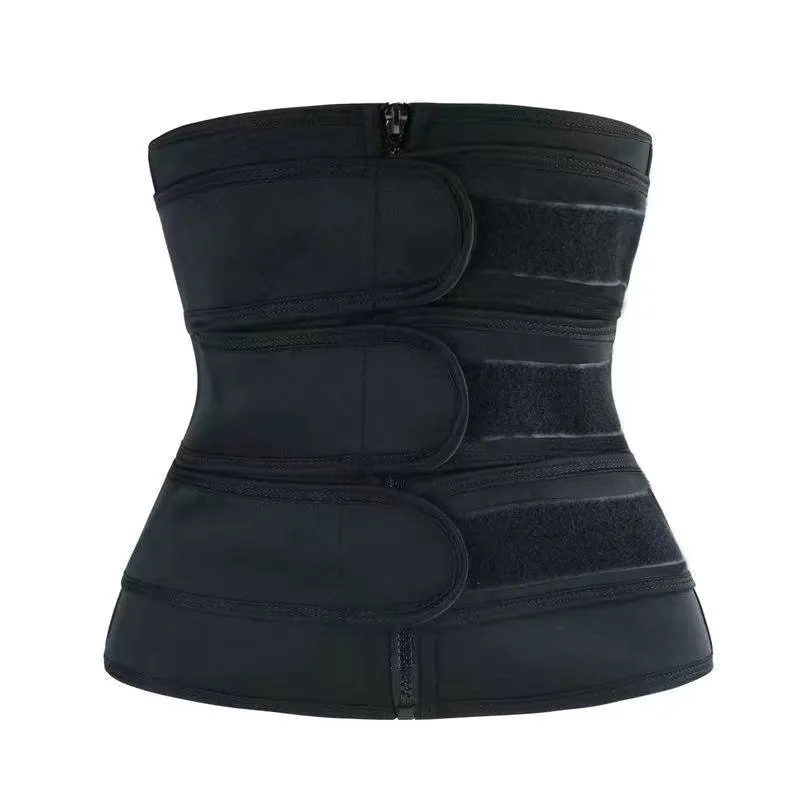 cinto corset cinto treinador cintura respirável maternidade pós-parto emagrecimento Bloco de Cor