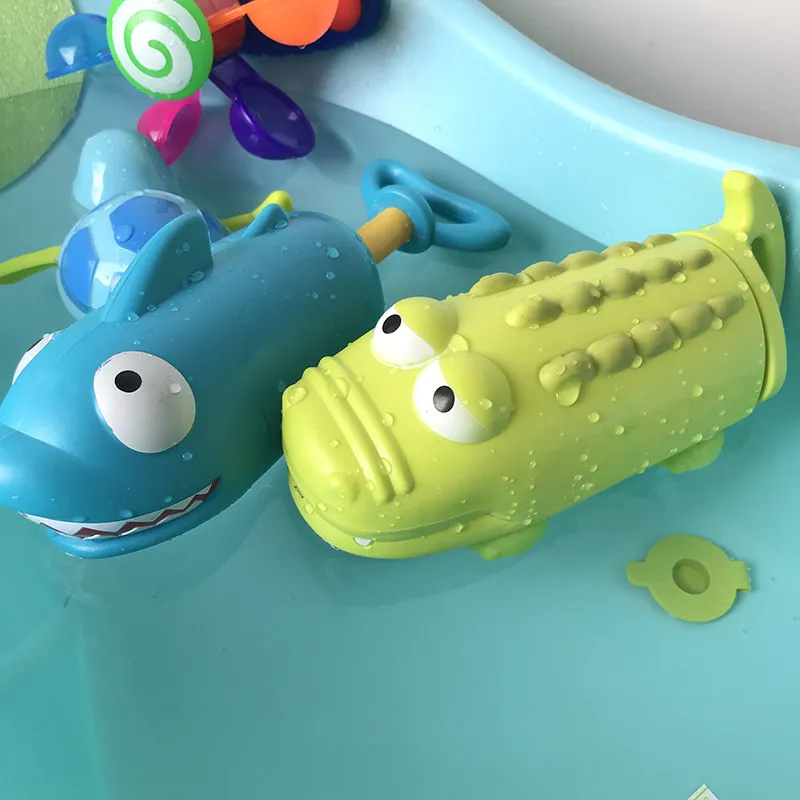 Kids Shark Crocodile Water Guns Animal Character Water Blaster Squirt Guns Water Soakers Toys for Summer Swimming Pool Beach Outdoor Games big image 3