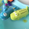 Kids Shark Crocodile Water Guns Animal Character Water Blaster Squirt Guns Water Soakers Toys for Summer Swimming Pool Beach Outdoor Games  image 3