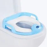 Potty Training Seat with Handles Fits O/V/U Toilets for Boys and Girls Light Blue image 6
