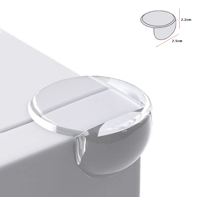 16 Pack Clear Spherical Corner Protector Baby Protectors Guards Furniture Corner Guard Edge Safety Proof Bumpers White big image 1