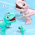 恐龍 水槍 孩子 水槍 夏季 玩具 水砲 浸泡器 戶外遊戲 游泳池 海灘 派對 喜愛 玩具  image 1