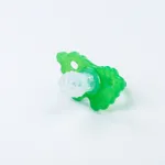 Brinquedo de mordedor de bebê de silicone de grau alimentício brinquedo de dentição infantil em forma de fruta acalma as gengivas doloridas de bebês Branco