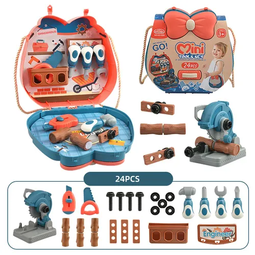 兒童迷你工具包種植套裝蒙台梭利益智玩具互動遊戲玩具