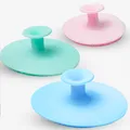 Baby Bath Silicone Brush Massage Brush Scrubbers Exfoliator Brush Suction Cup Design  image 4