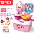 Kitchen/Tool Box/Beauty Hair Salon/Doctor Kit Kids Role Play Set Pretend Play Tool Toys  image 3