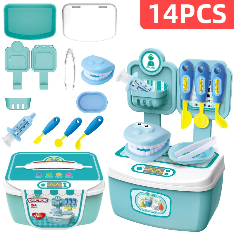 

Kitchen/Tool Box/Beauty Hair Salon/Doctor Kit Kids Role Play Set Pretend Play Tool Toys