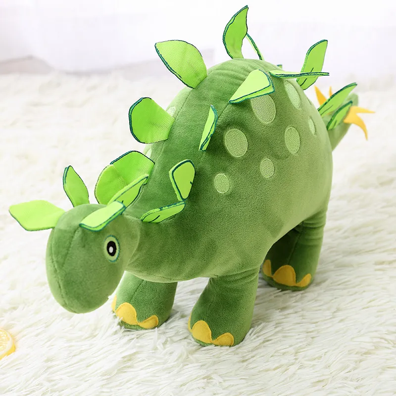 Simulação Dinossauro Pelúcia Brinquedos Animais de Pelúcia Dinossauro Travesseiro Tiranossauro Rex Bonecas Crianças Presentes Cor-E