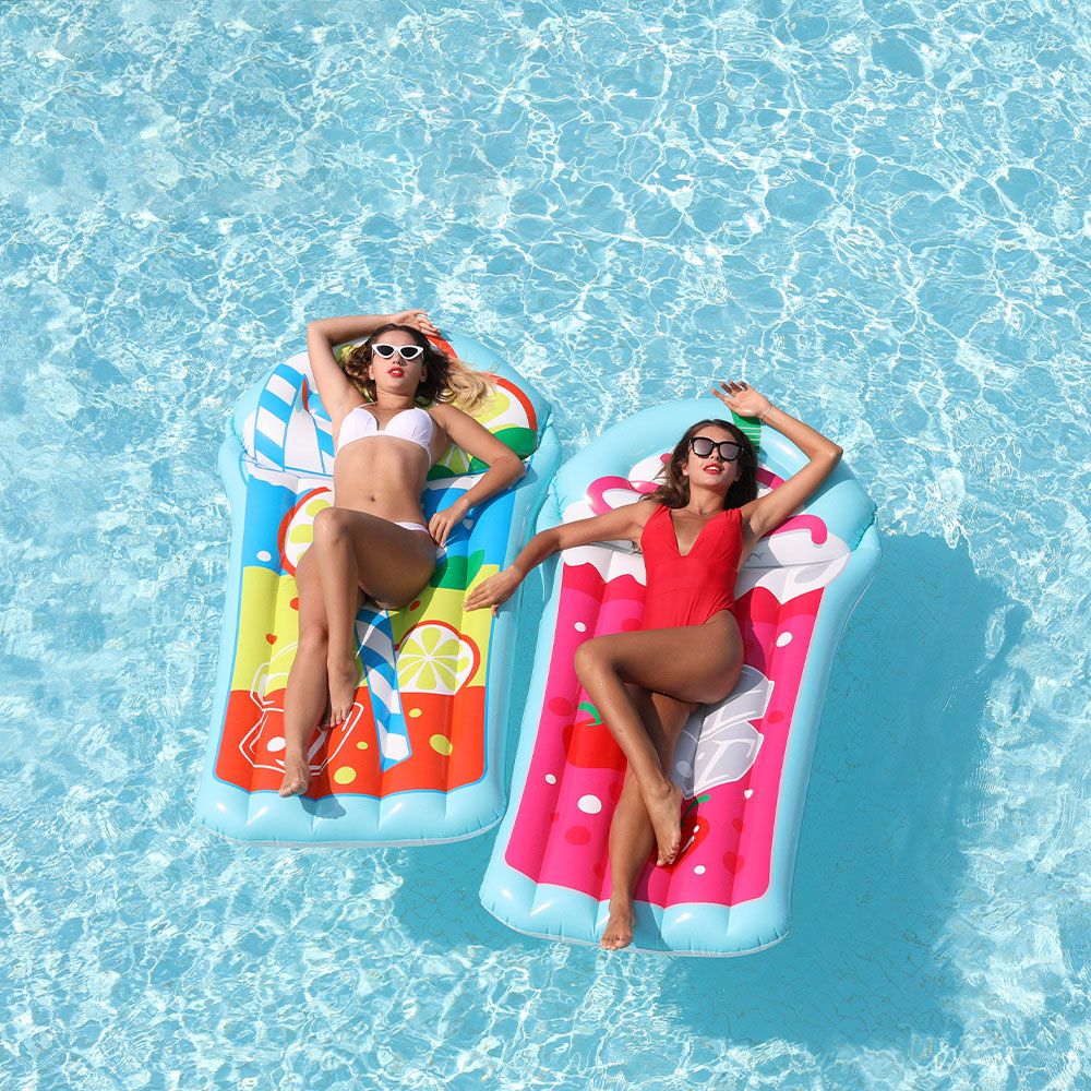 Party Water Inflatable Bed Floating Water Toys Pour Enfants (couleur Aléatoire)