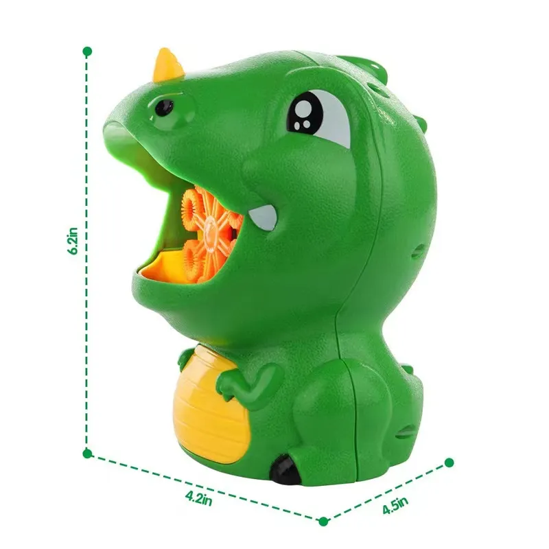 Small Dinosaur Electric Bubble Machine  image 6