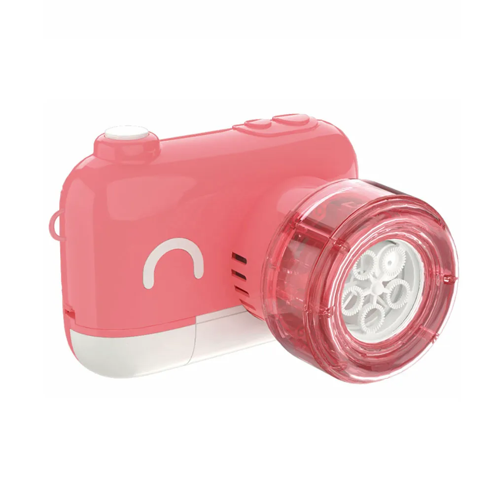 Toddler Electric Music Light Camera Bubble Gun Color-A big image 1