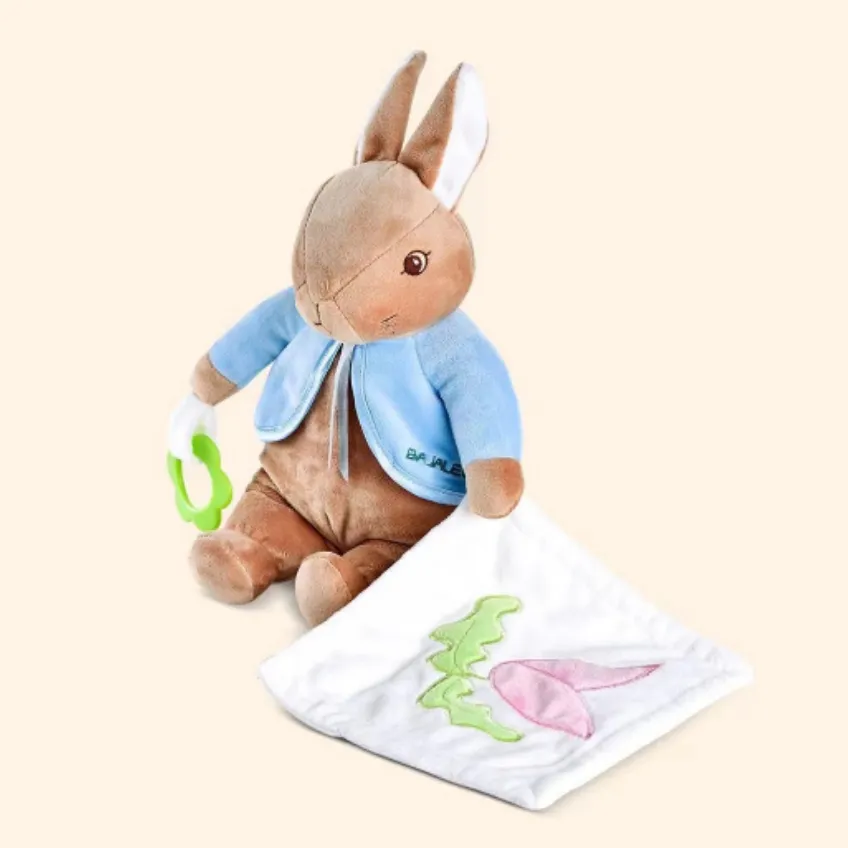 cute baby rabbit toy doll soft الاشياء kawaii هدية عيد الميلاد أفخم لعبة طفل طفل اللون- أ big image 1