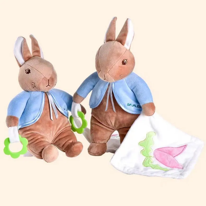 cute baby rabbit toy doll soft الاشياء kawaii هدية عيد الميلاد أفخم لعبة طفل طفل اللون- أ image 5