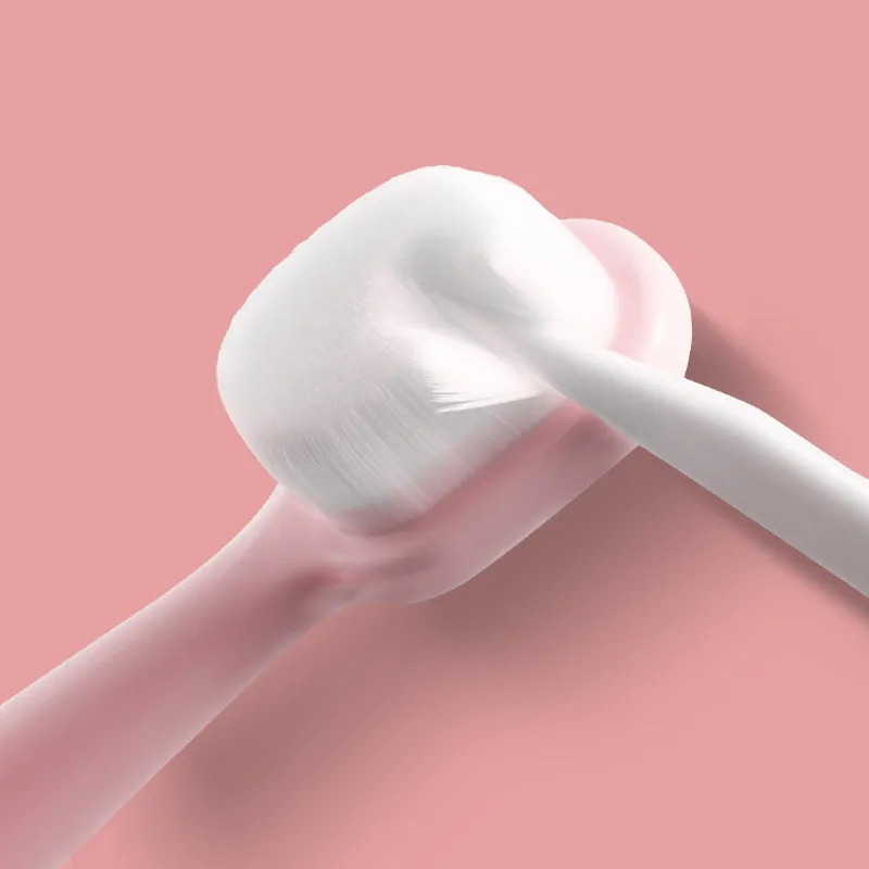 Baby Training Toothbrush Extra Soft Bristles Toddler Toothbrush Oral Care with Anti-Choking Guard to Prevent Stuck Throat Color-A image 6