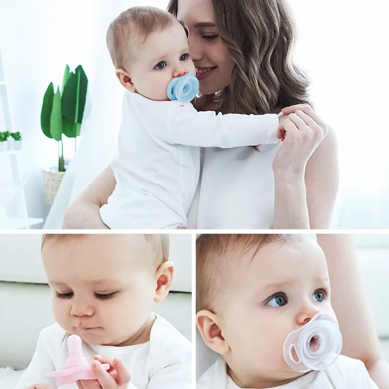 Baby Pacifiers Food Grade Liquid Silicone Pacifier with Storage Box  image 2