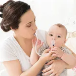 شفاط الأنف للأطفال مصاصة أنف الأطفال اليدوية لحديثي الولادة الرضع والأطفال الصغار  image 3