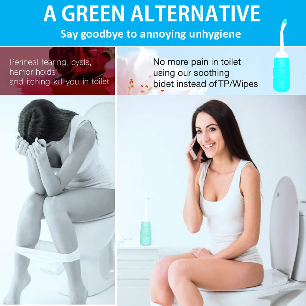 Pulitore portatile per il corpo Fart Washer Bidet Sanitary Flusher per donne incinte big image 4