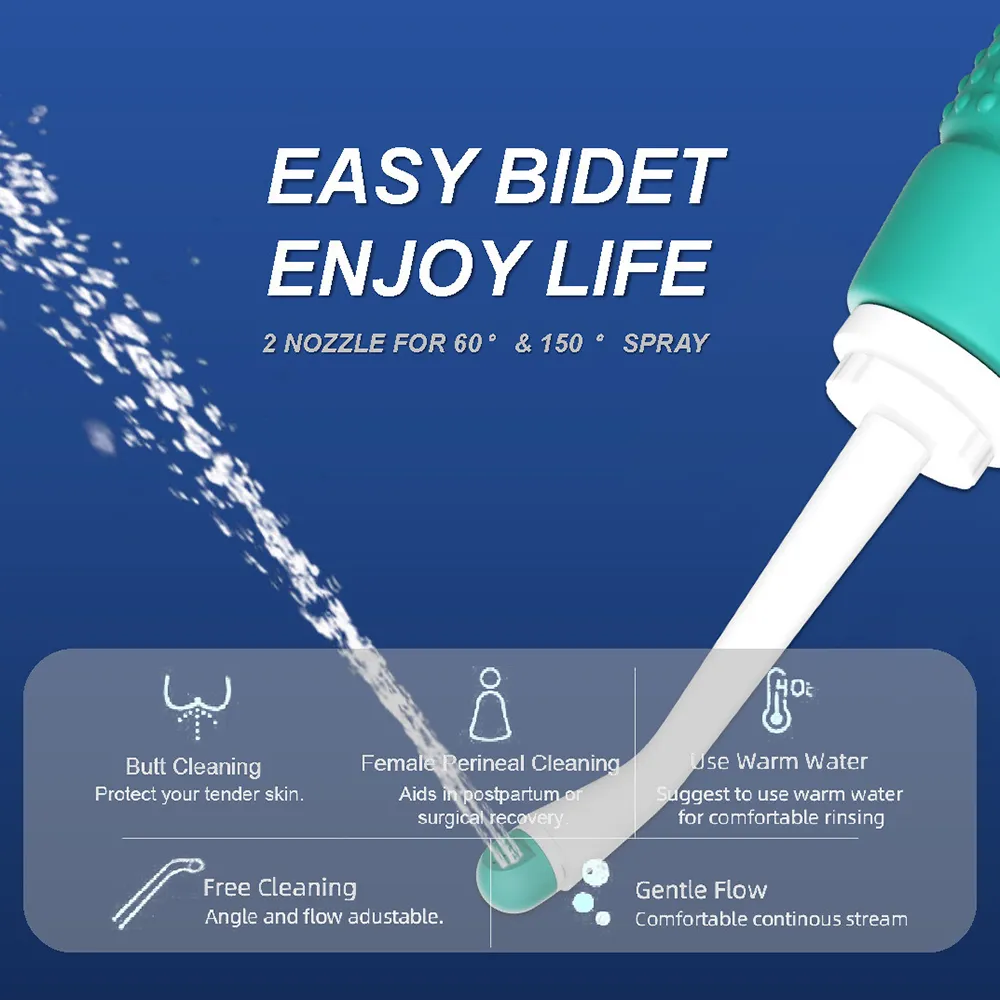 Pulitore portatile per il corpo Fart Washer Bidet Sanitary Flusher per donne incinte big image 6
