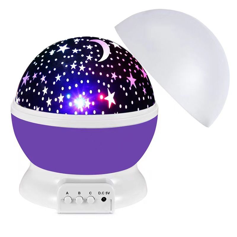 Star And Moon Night Light Pour Enfants Univers Star Sea Birthday Night Light Projection Lamp