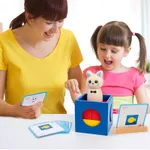 Wooden Educational Toy with 30 Double-Sided Question Cards (60 Questions Total)  image 3