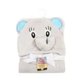 2-pack Unisex Baby Plush Hooded Wearable Blankets, Cartoon Elephant  image 2