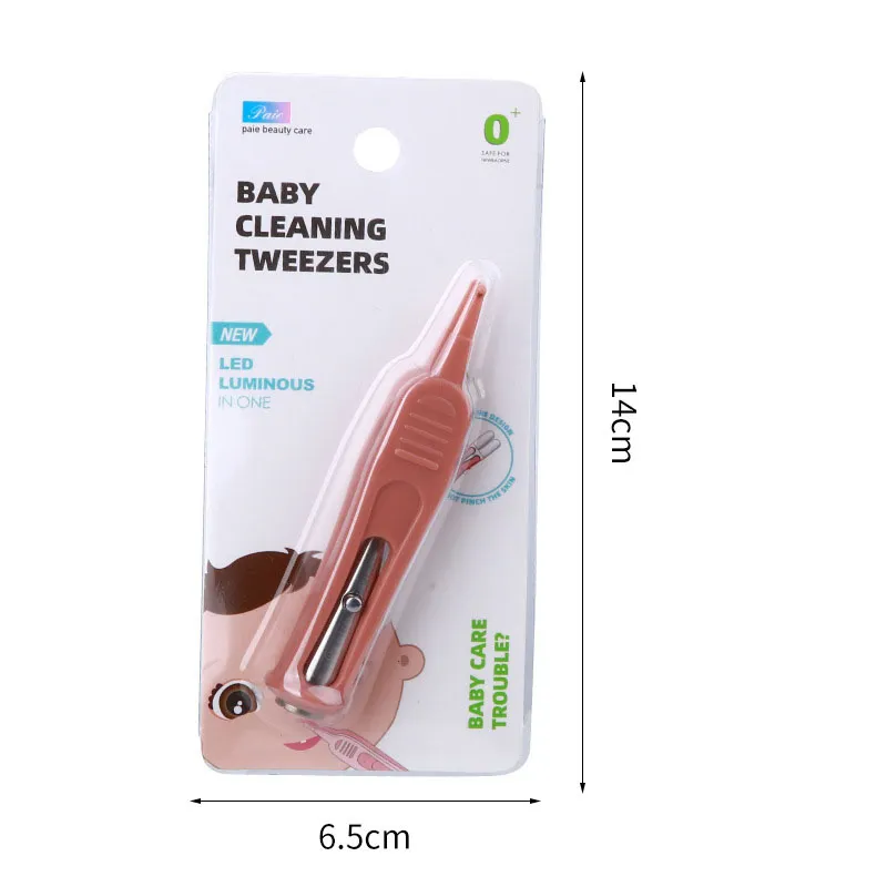 Seguro, fácil Booger nasal y limpiador de oídos para recién nacidos y bebés Doble cerumen y removedor de mocos Color-A big image 1