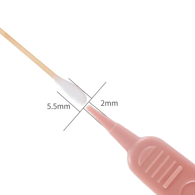 آمنة وسهلة الأنف Booger ومنظف الأذن لحديثي الولادة والرضع شمع الأذن المزدوج ومزيل المخاط اللون- أ big image 1