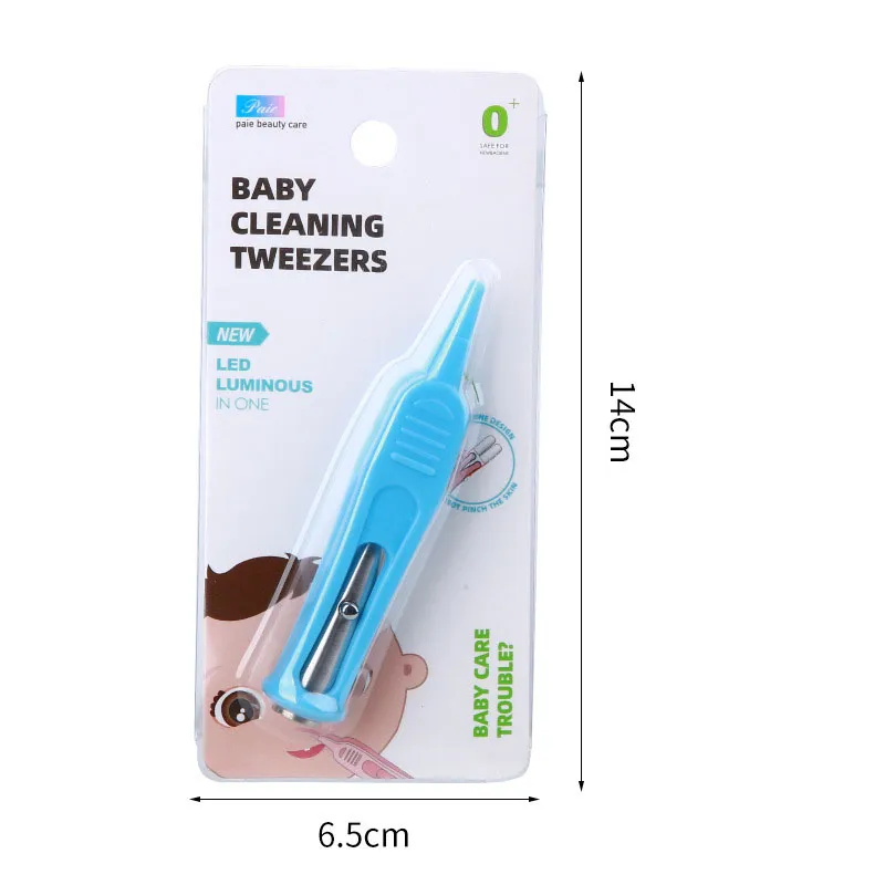 آمنة وسهلة الأنف Booger ومنظف الأذن لحديثي الولادة والرضع شمع الأذن المزدوج ومزيل المخاط اللون- ب big image 1