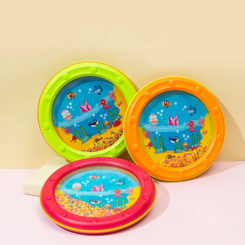 Gentle Sea Sound Music Gift Educational Sea Sound Drum Tool Percussion Instruments Drum (Accessory Color Is Random)  image 3