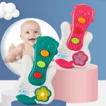 Early Education Musical Toy, Sound and Light Guitar Musical Instruments for 18M+ (Color Random)  image 2
