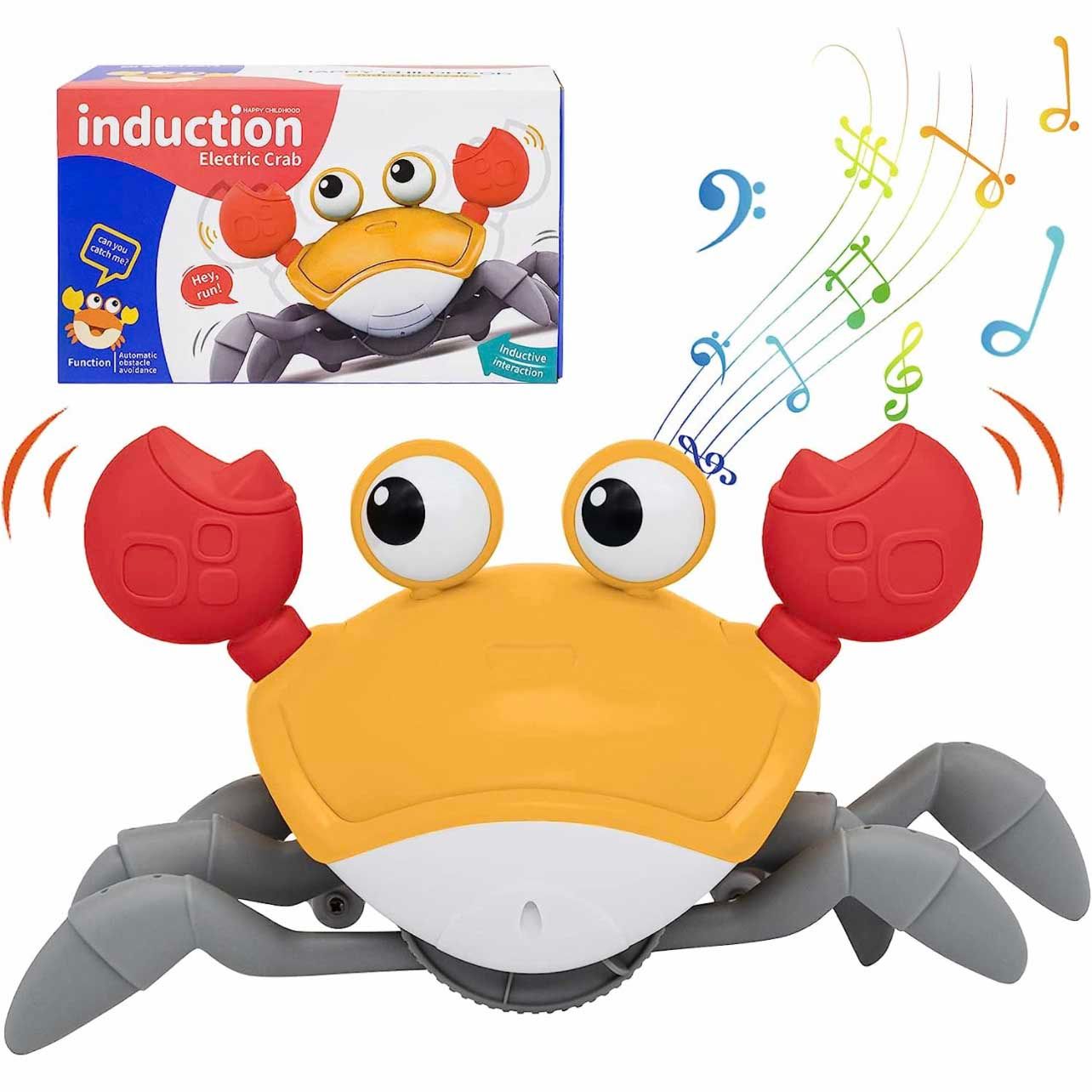 Children Gesture Electric Sensor Crab Toy